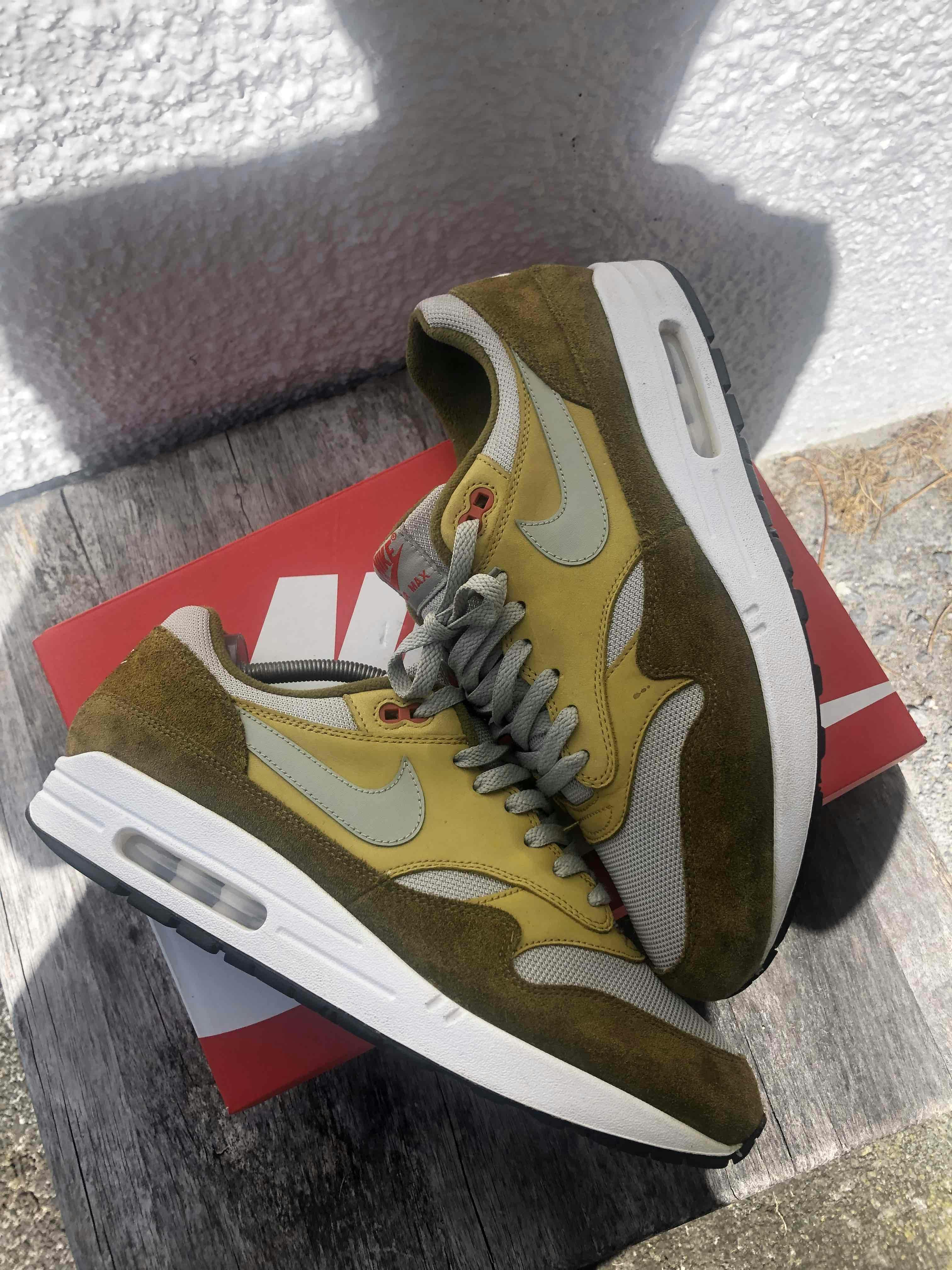 Nike Air Max 1 Curry Pack (Olive) 908366-300 Nike Air Max 1 Curry Pack (Olive) 908366-300